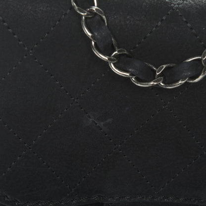 Chanel Suede Small Coco Twin Flap Black 5 of 9