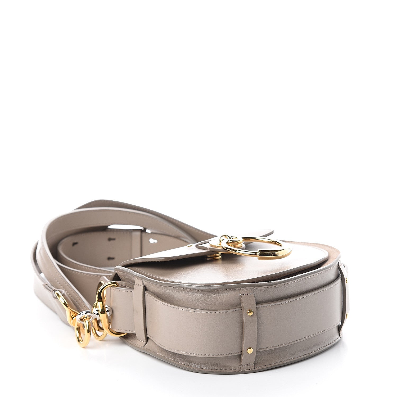 Chloe Calfskin Small Tess Bag Motty Grey 3 of 8