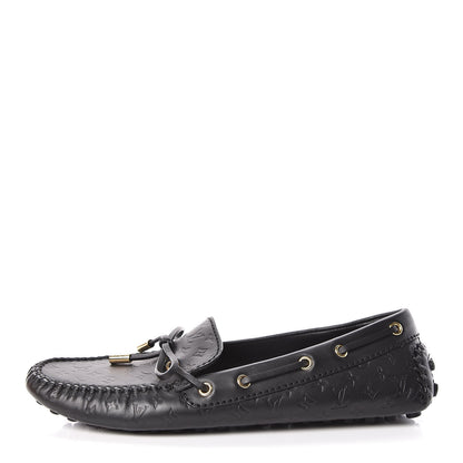 Louis Vuitton Empreinte Gloria Loafers 38 Black 1 of 9