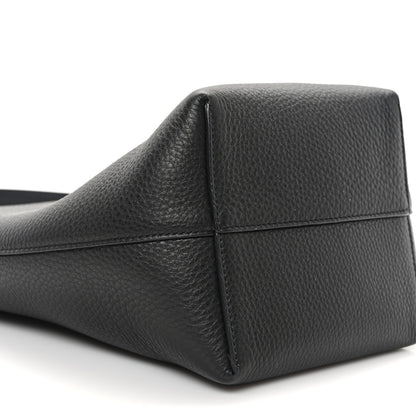 The Row Grained Calfskin Small N/S Park Tote Black 8 of 9