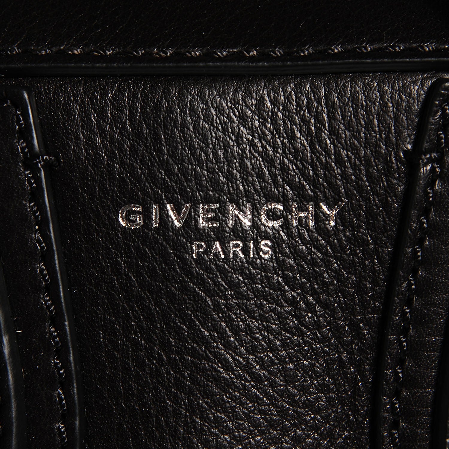 Givenchy Waxed Calfskin Small Nightingale Black 6 of 9