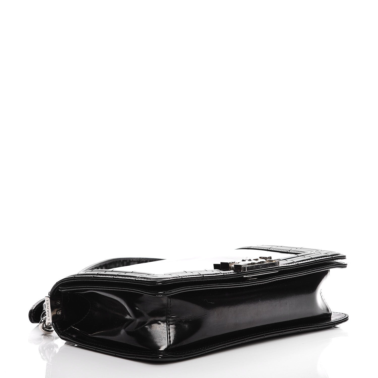 Chanel Glazed Calfskin Medium Boy Flap Black 4 of 13