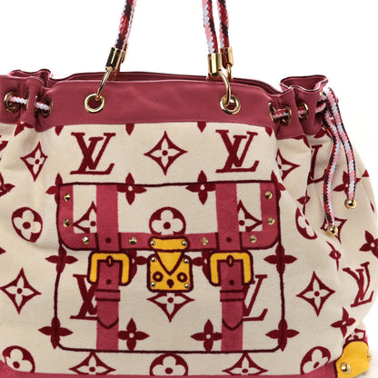 Louis Vuitton Cotton Monogram Eponge Cabas 7 of 9