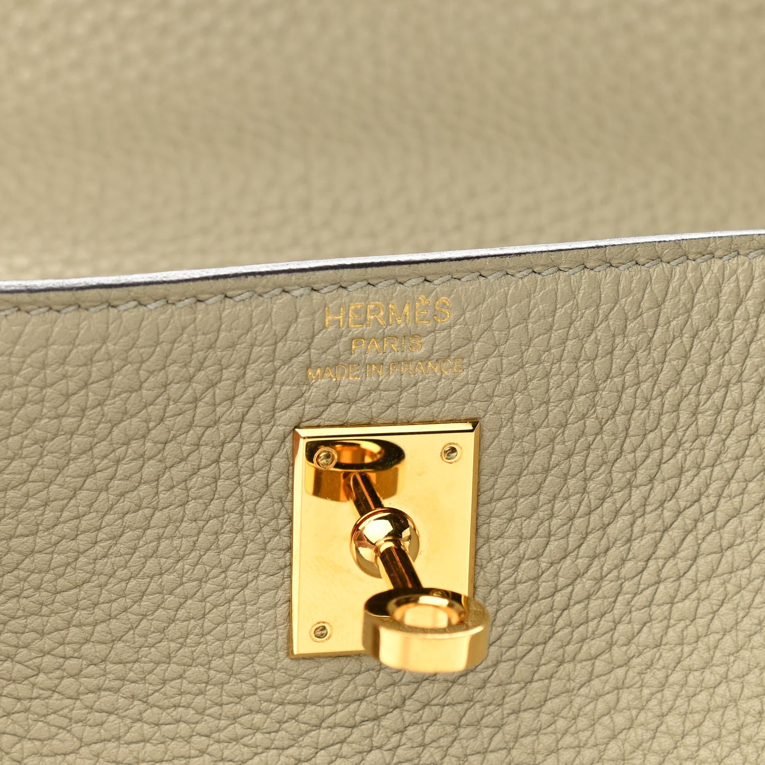 Hermes Togo Kelly Retourne 25 Sauge 6 of 11