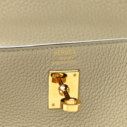 Hermes Togo Kelly Retourne 25 Sauge 6 of 11