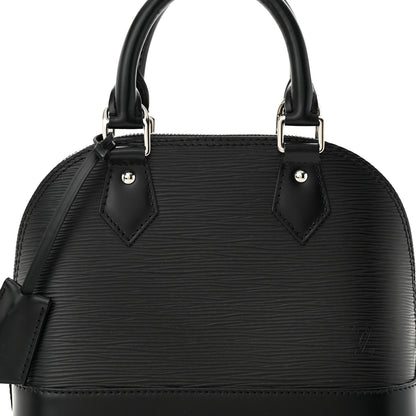Louis Vuitton Epi Alma BB Black 7 of 9