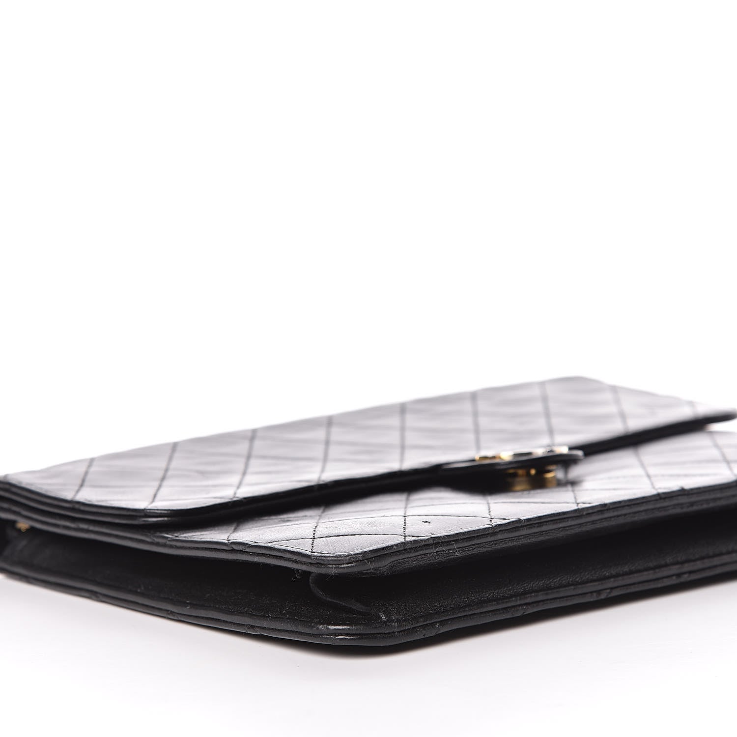 Chanel Lambskin Quilted Medium Single Flap Black 5 of 21