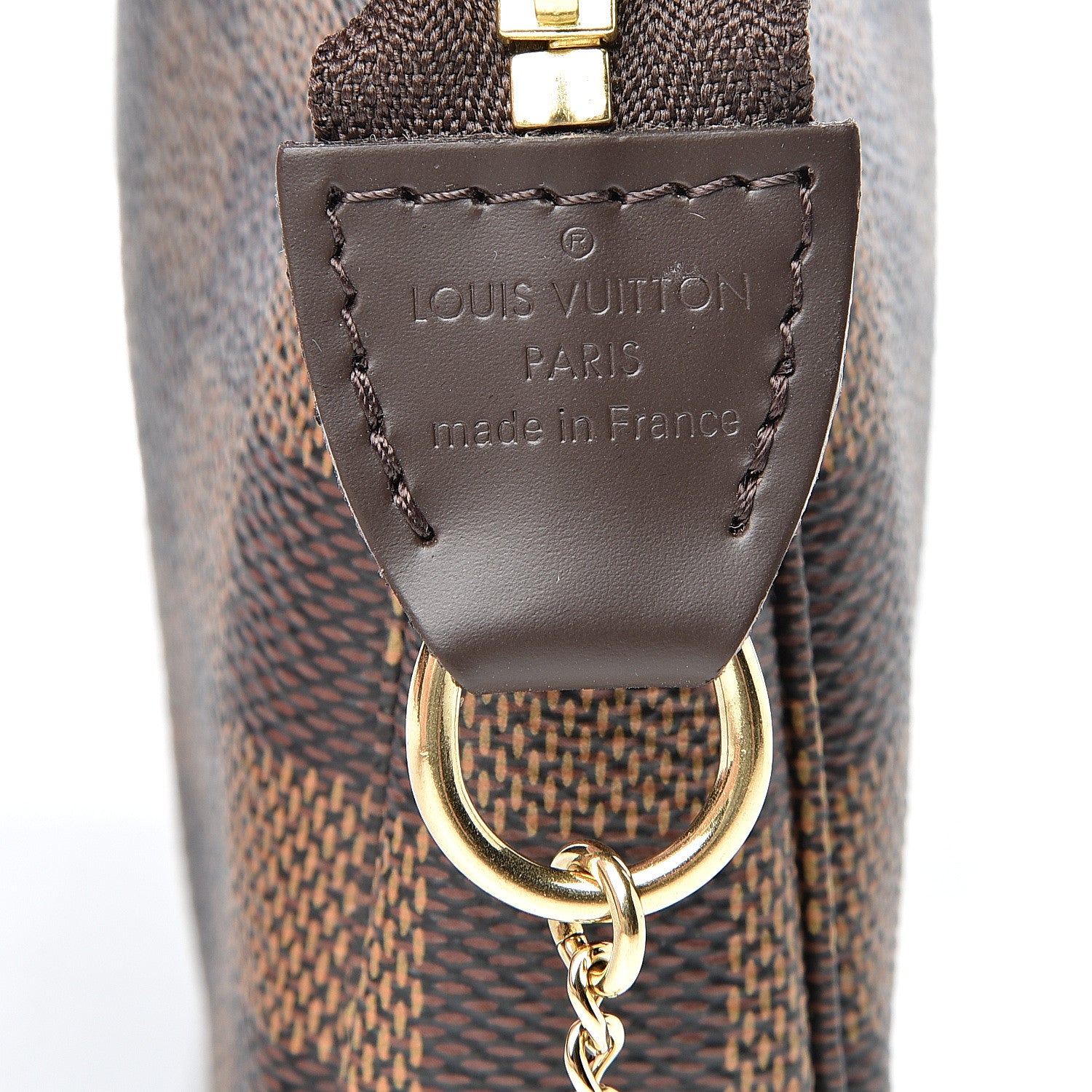Louis Vuitton Damier Ebene Mini Pochette Accessories 5 of 7