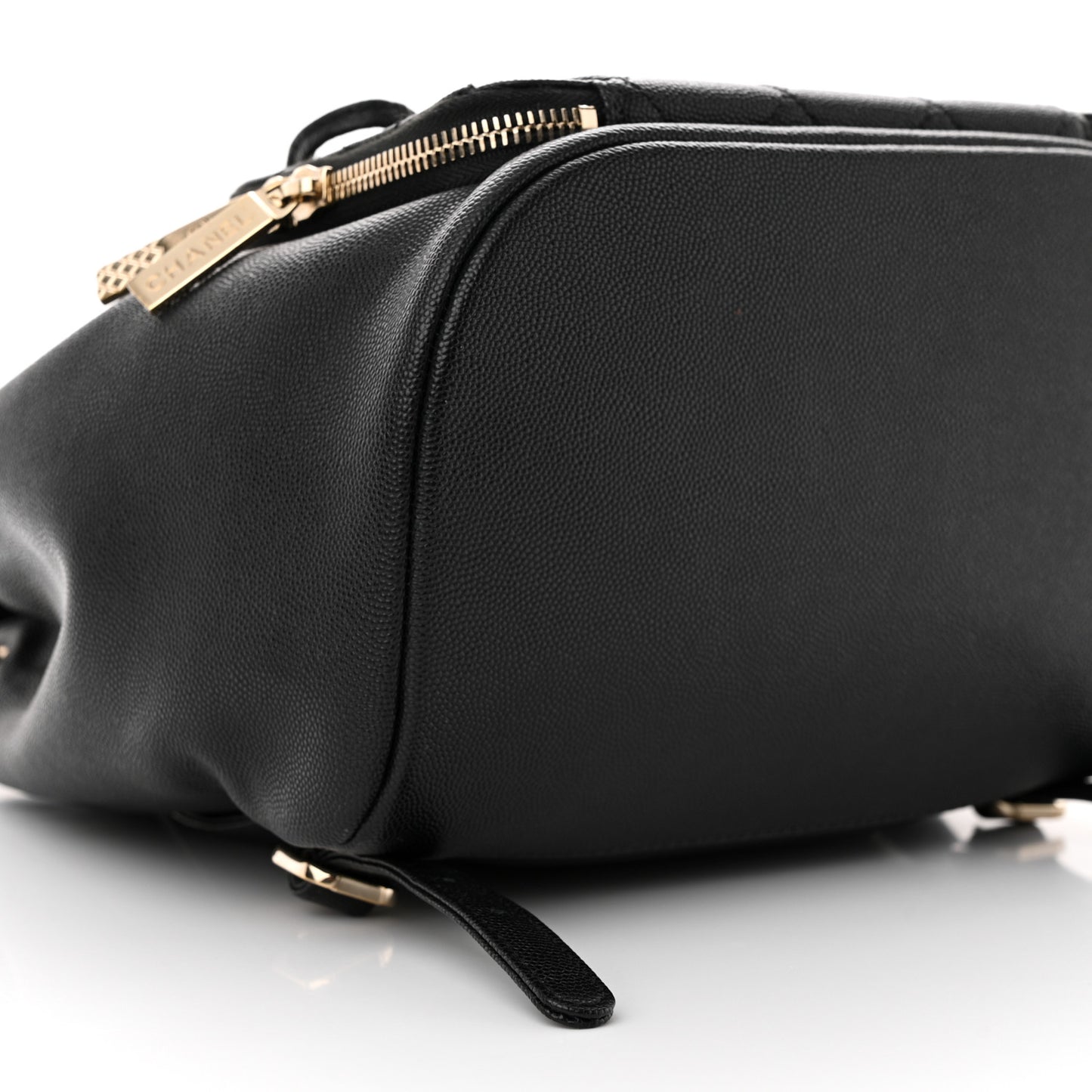 Caviar Quilted Business Affinity Backpack Black