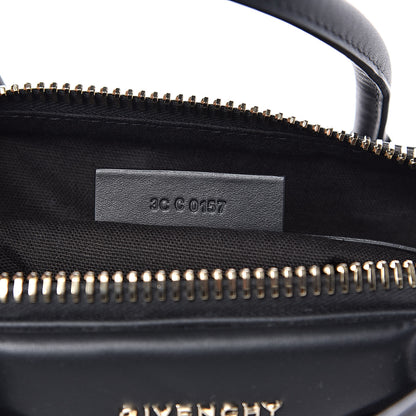 Givenchy Calfskin Triangle Studded Small Antigona Black 7 of 14