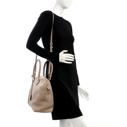 Louis Vuitton Veau Cachemire Soft Lockit MM Galet 2 of 15