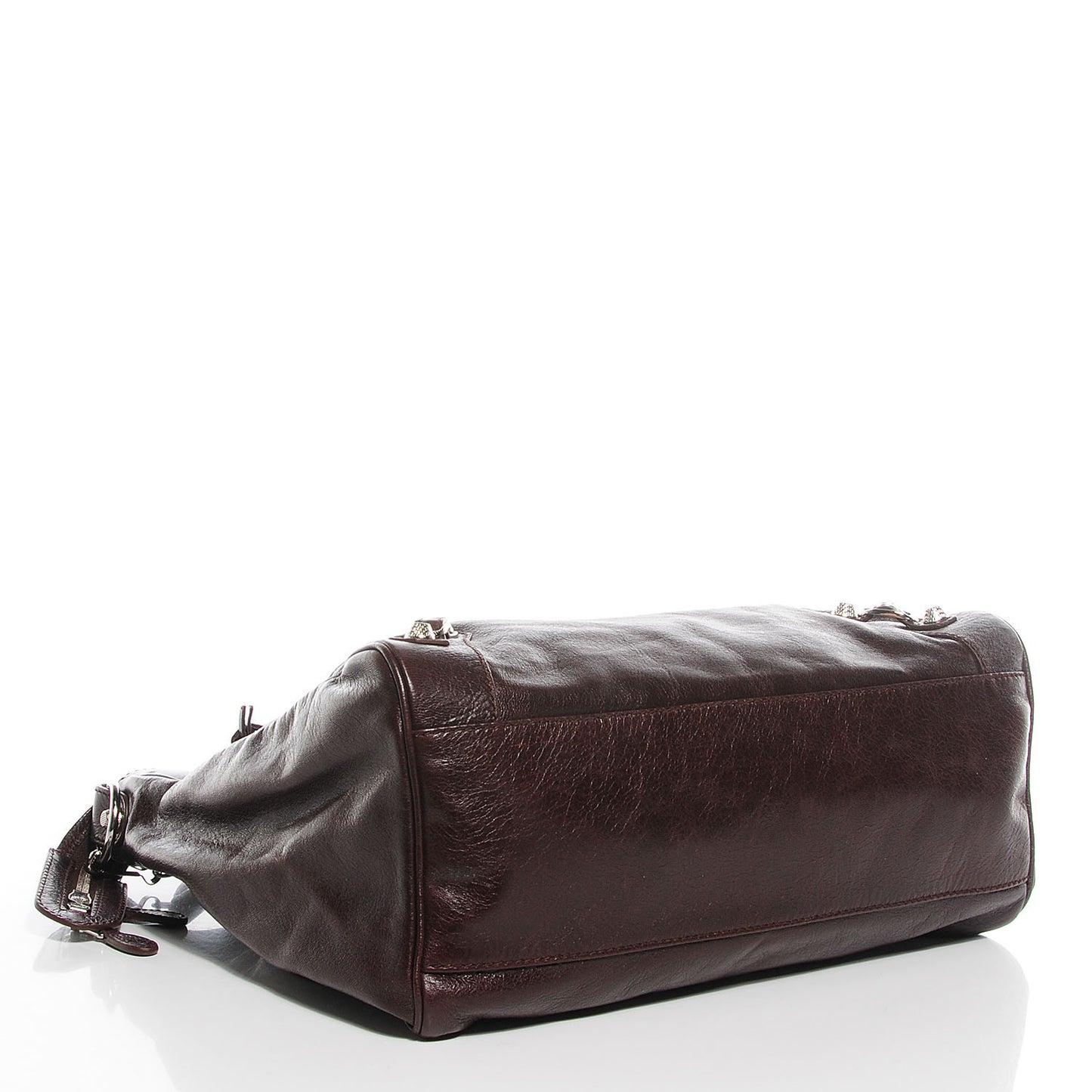 Agneau Giant 12 Silver Hardware Velo Cigar Fonce