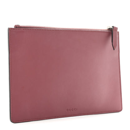 Gucci GG Supreme Monogram Blooms Small Zip Pouch Beige Multicolor Dry Rose 3 of 7