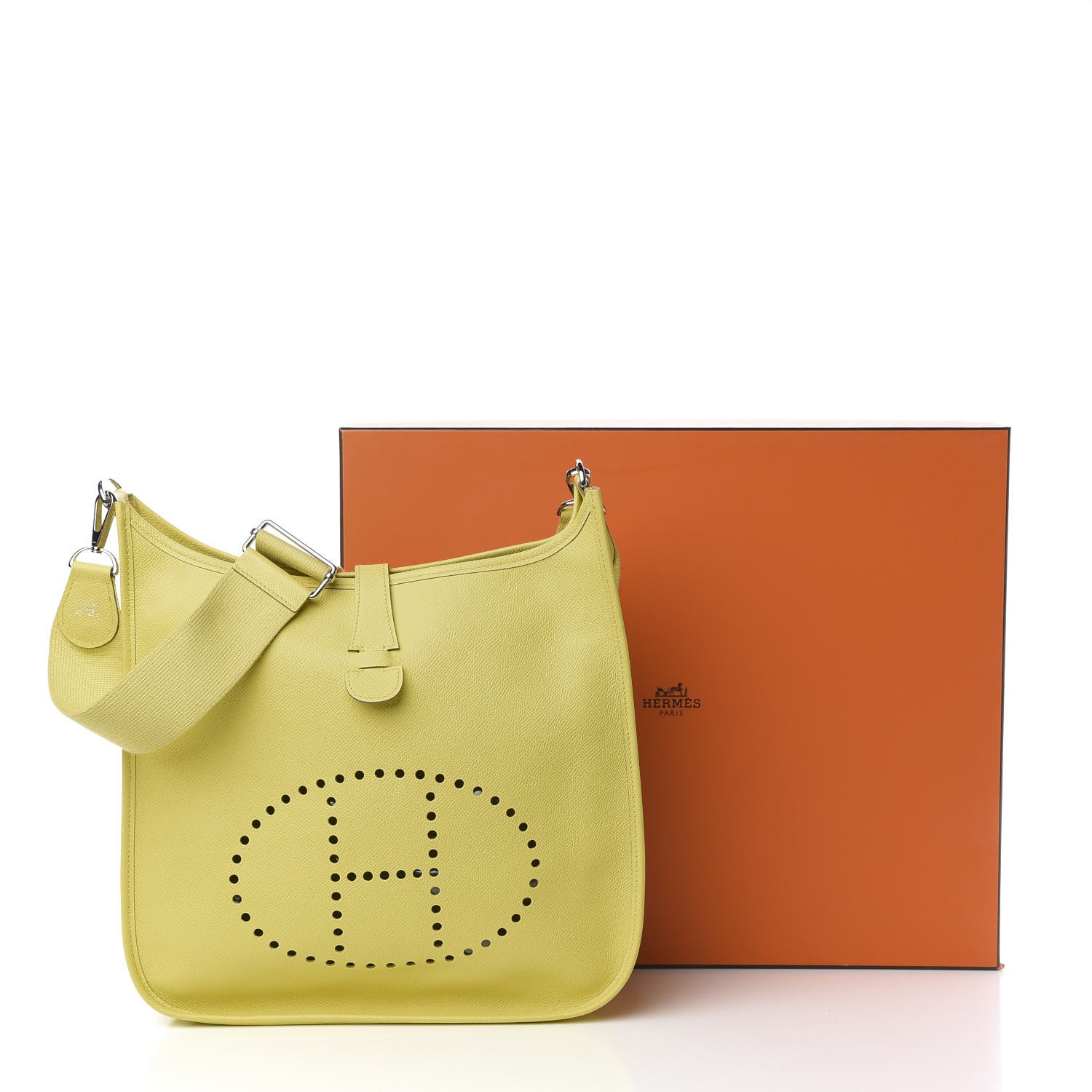 Hermes Epsom Evelyne III GM Soufre 11 of 11
