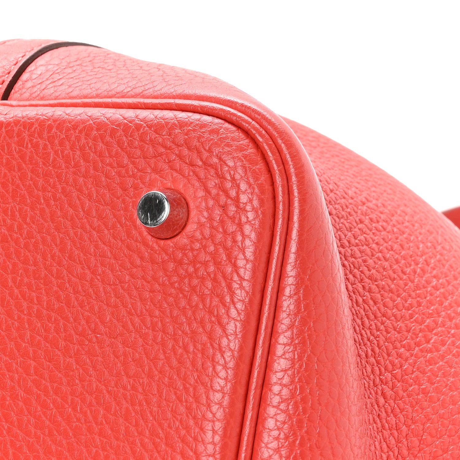 Hermes Taurillon Clemence Picotin Lock 22 MM Rose Jaipur 9 of 11