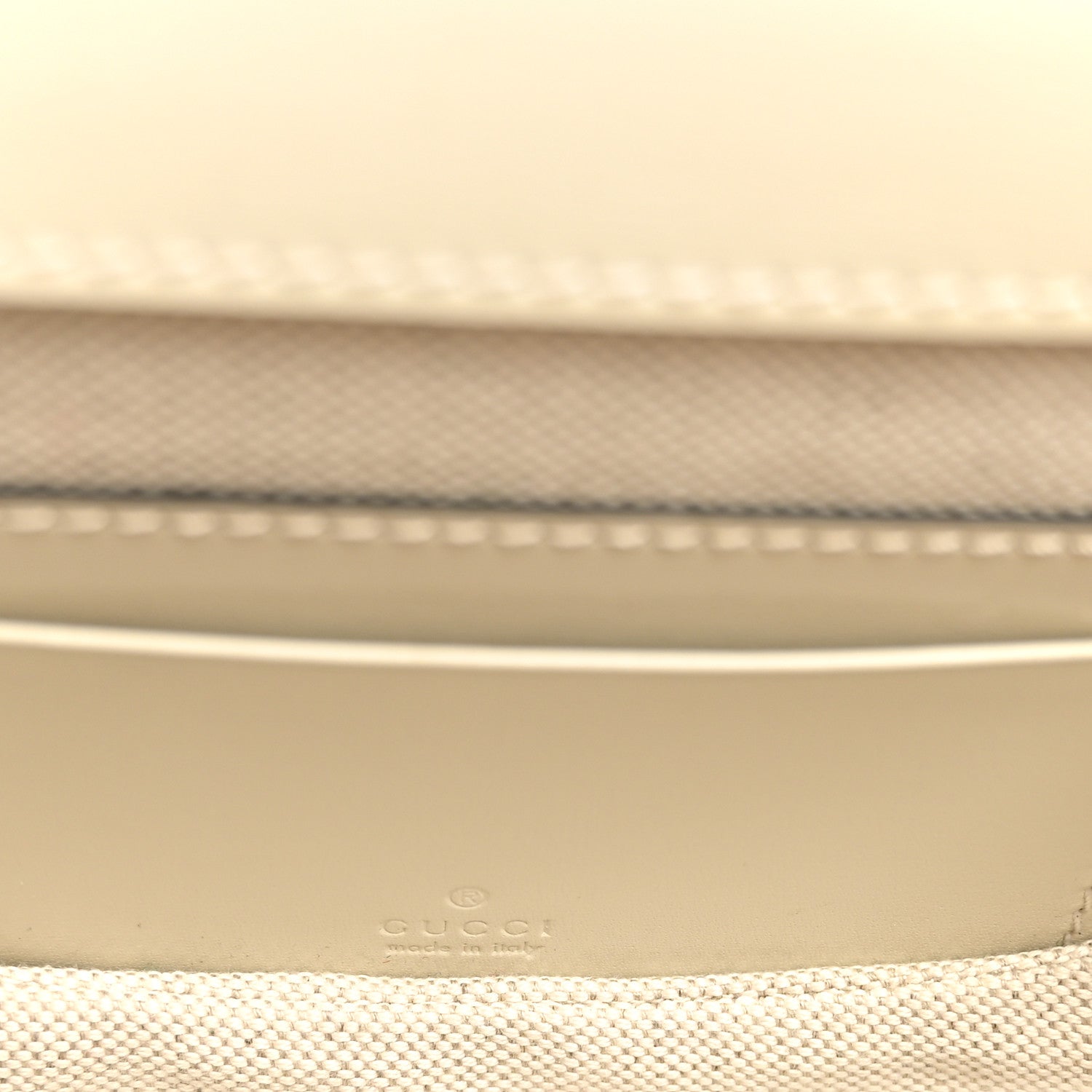Gucci Boarded Dyana Lux Calfskin Web Mini Bamboo 1947 Top Handle Bag Mystic White 5 of 9