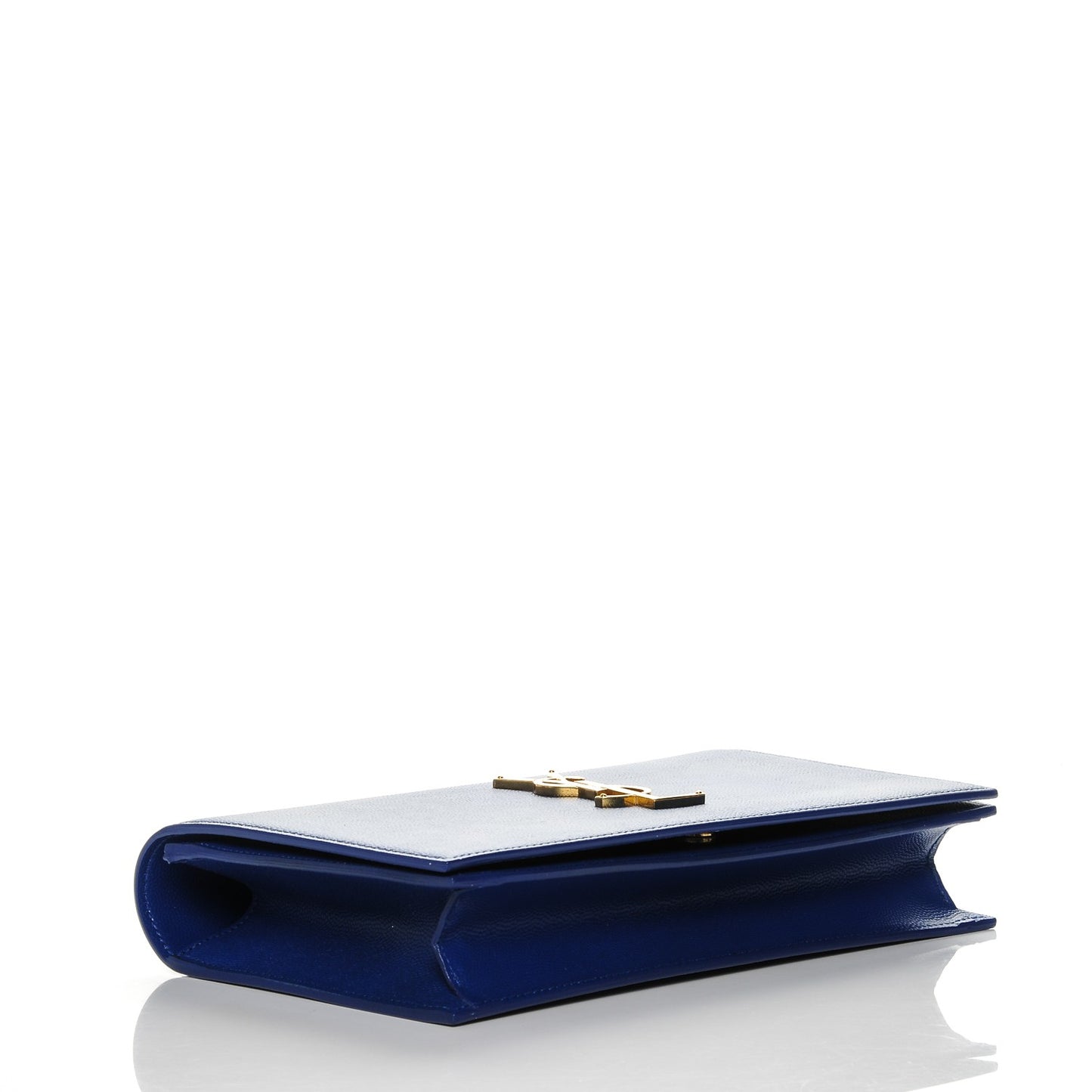 Grain De Poudre Classic Monogram Clutch Outremer