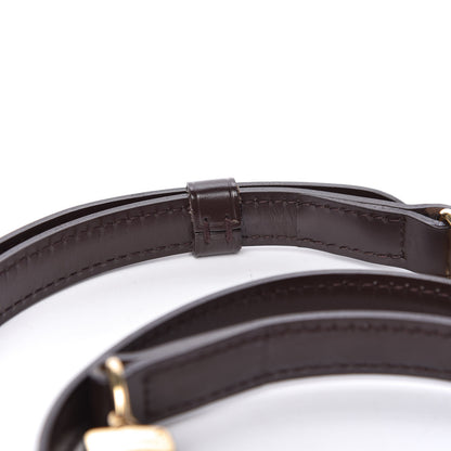 Louis Vuitton Calfskin Adjustable Speedy Bandouliere Shoulder Strap Brown 6 of 6