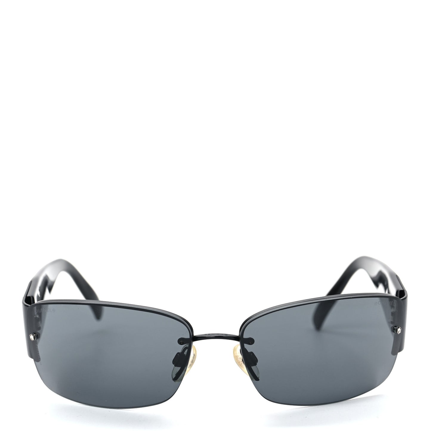 Crystal CC Sunglasses 4117-B Black