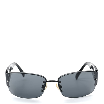 Chanel Crystal CC Sunglasses 4117-B Black 2 of 6