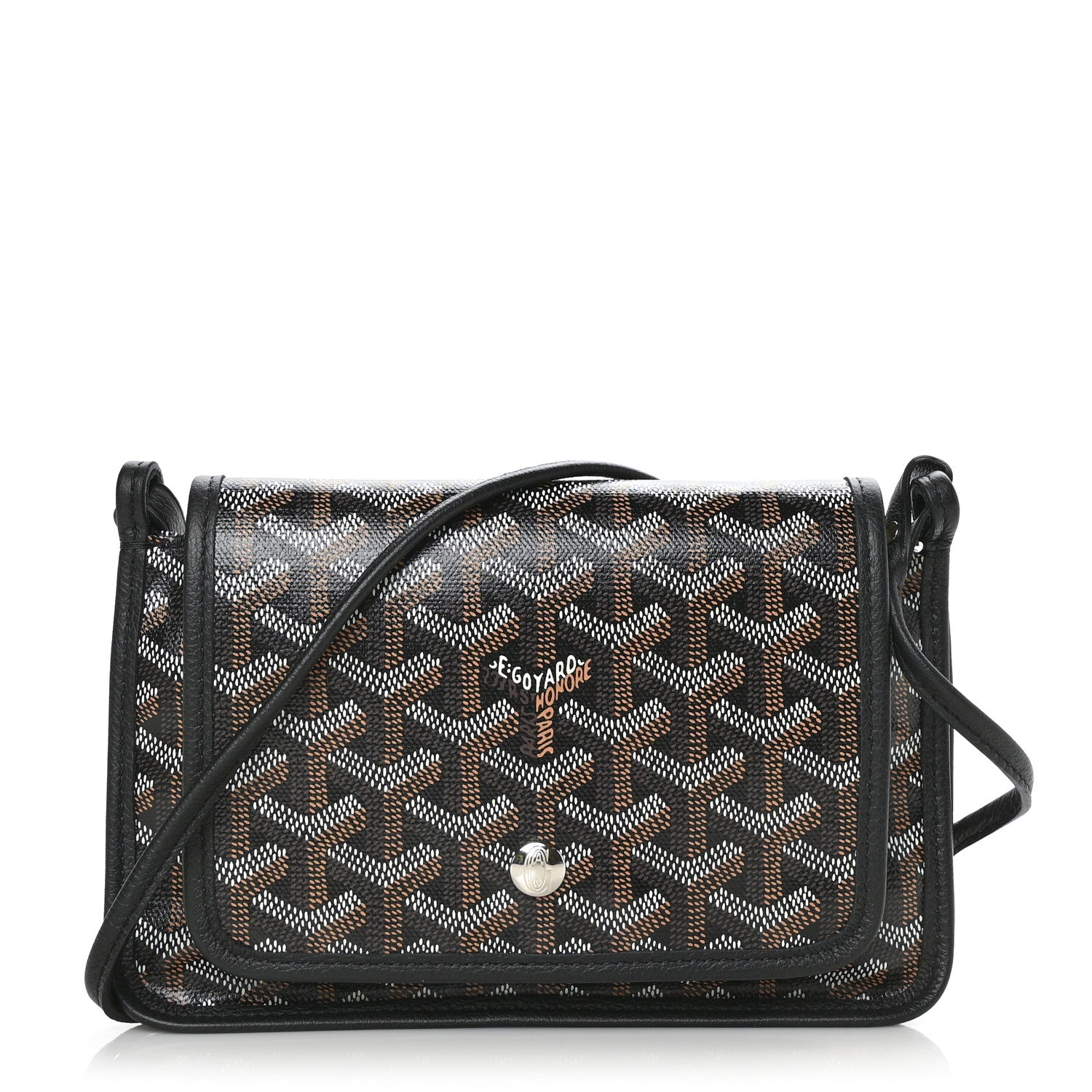 Goyard Goyardine Plumet Wallet Clutch Black 1 of 10
