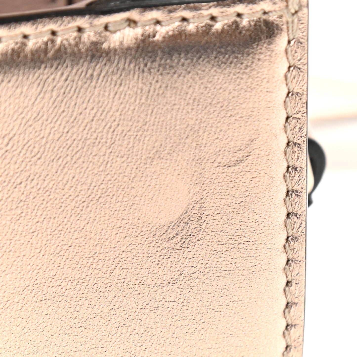 Metallic Nappa Small Supervee Crossbody Bag Champagne