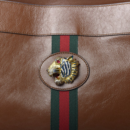 Gucci Calfskin Large Rajah Chain Tote Cuir 13 of 13