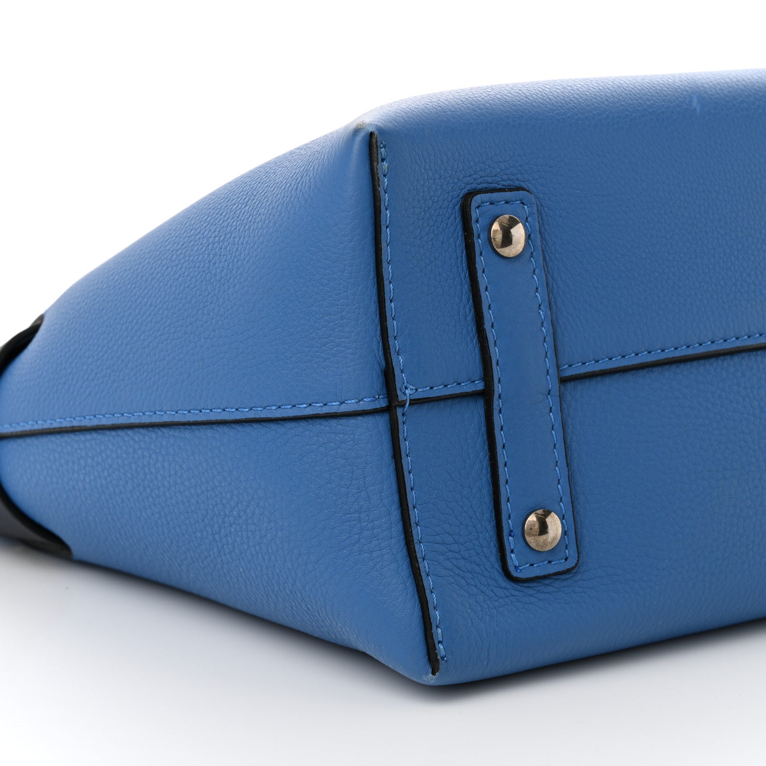 Burberry Soft Grain Calfskin Small Belt Bag Hydrangea Blue 9 of 13