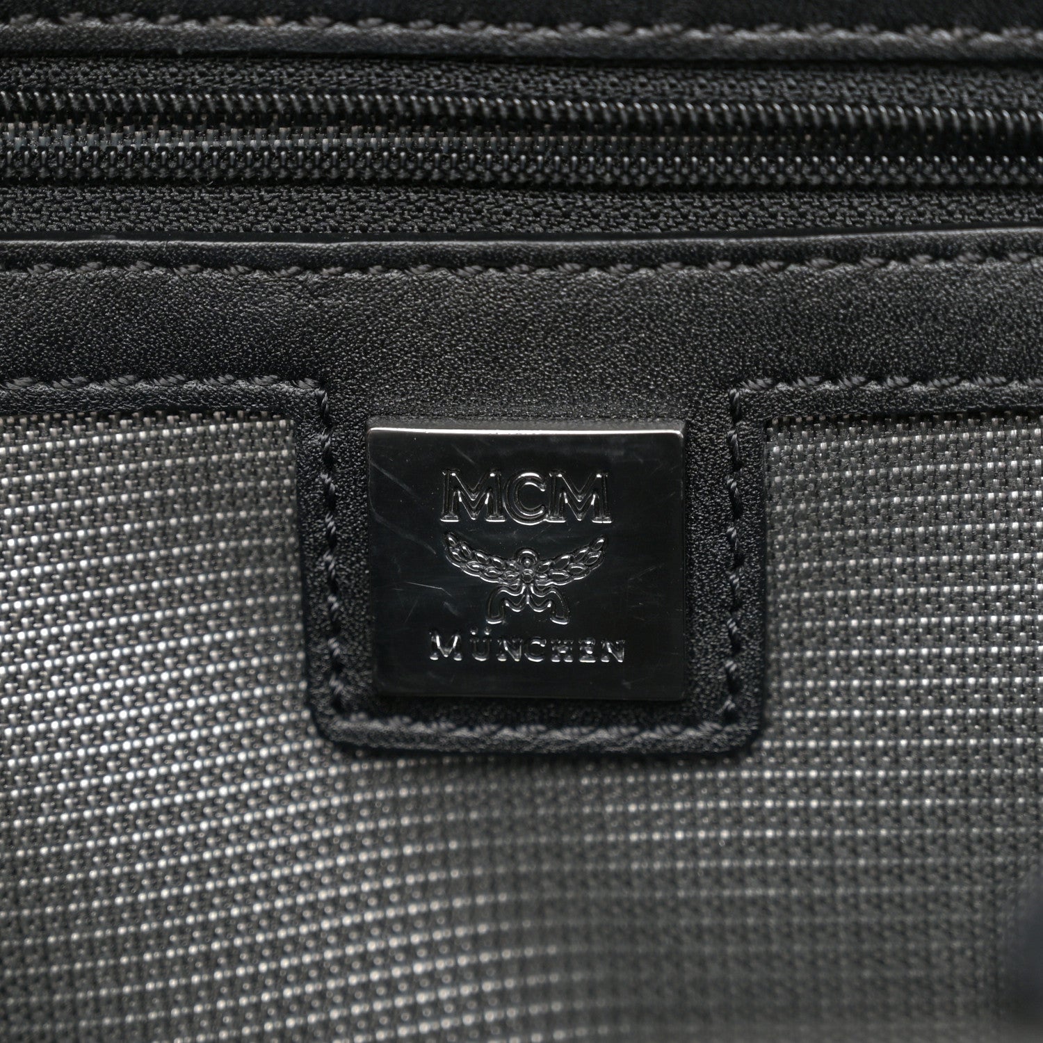 MCM Visetos Crystals Studded Stark Small Backpack Black 6 of 10