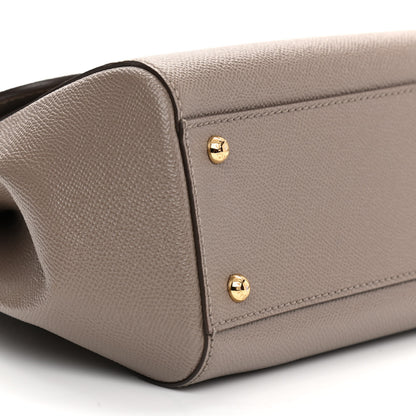 Dolce & Gabbana Dauphine Medium Miss Sicily Satchel Grey 7 of 8