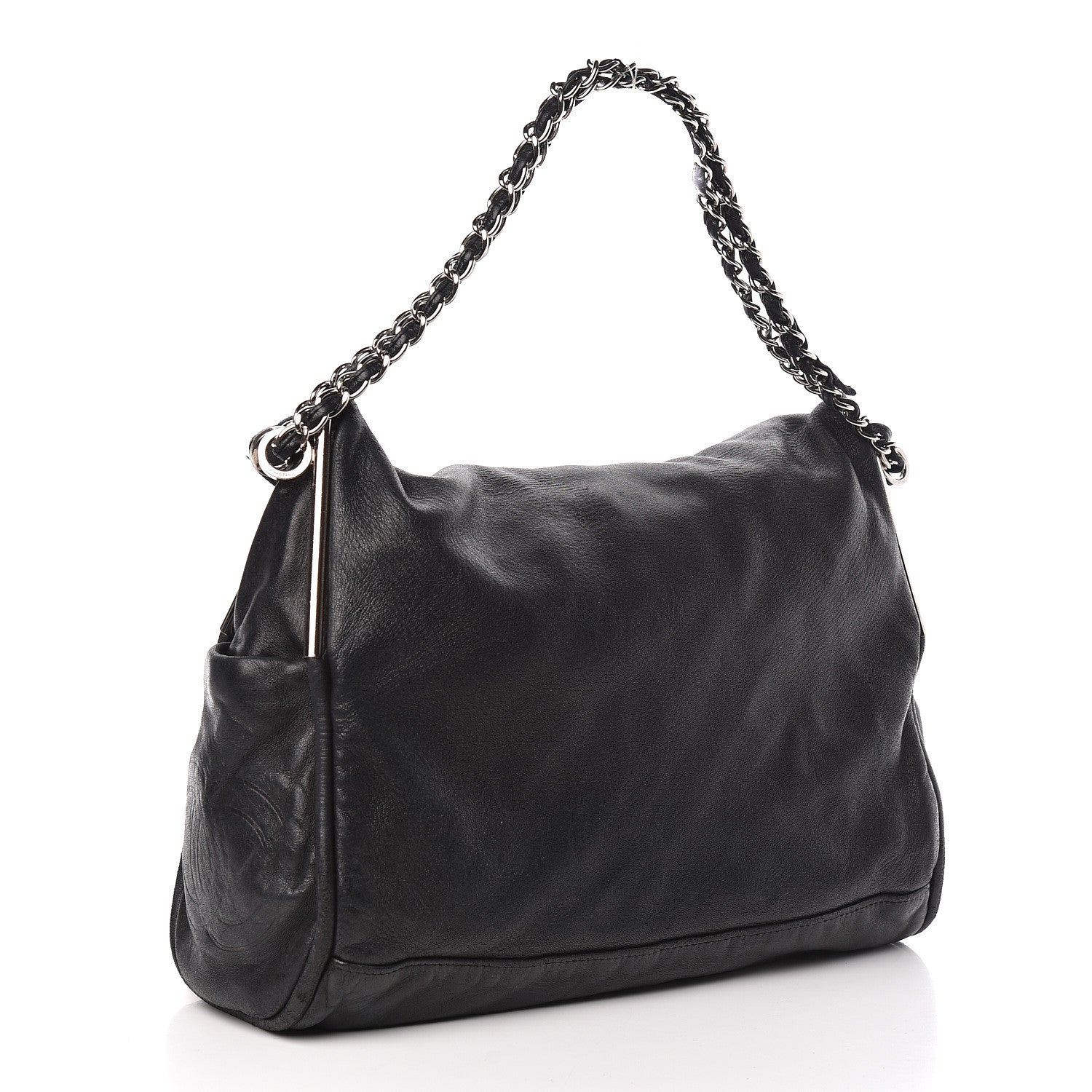 Chanel Lambskin Large Ultimate Soft Tote Black 3 of 11