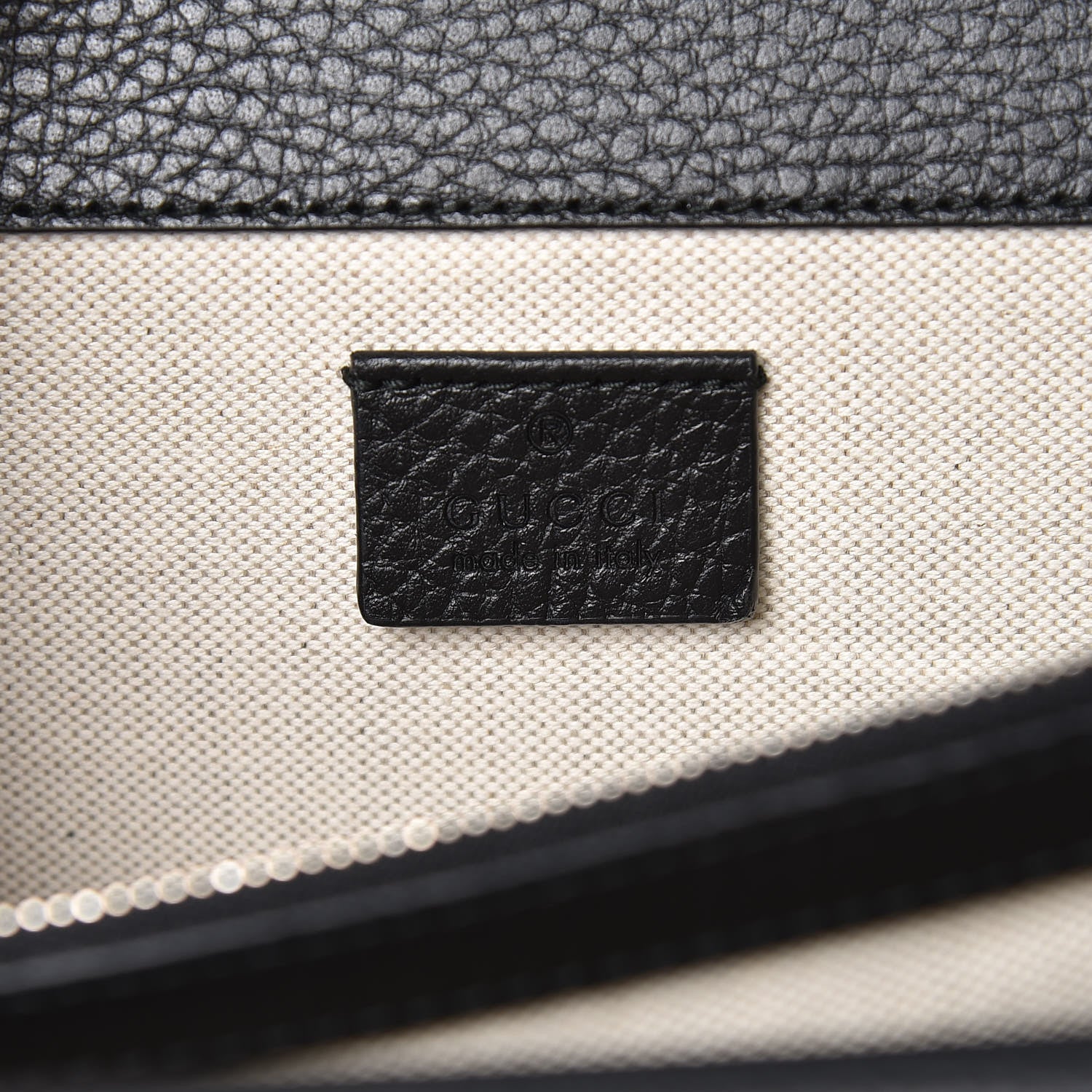 Gucci Pebbled Calfskin Small Dionysus Shoulder Bag Black 6 of 8
