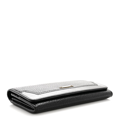 Burberry Grain Calfskin Continental Wallet Black 4 of 7
