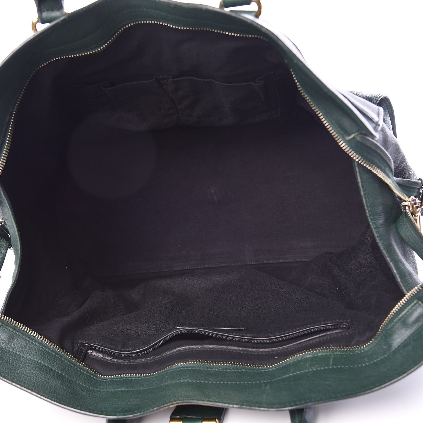 Sheepskin Large Cabas ChYc Dark Green