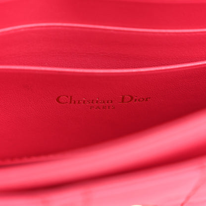 Christian Dior Lambskin Cannage Mini My Dior Bag Passion Pink 6 of 11