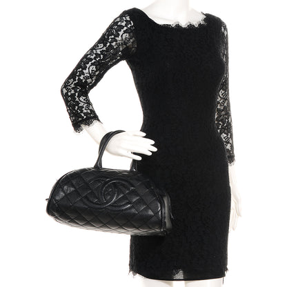 Chanel Caviar Bowler Black 2 of 7
