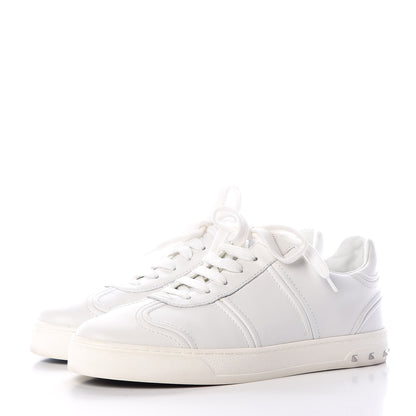 Valentino Garavani Calfskin Flycrew Sneakers 38.5 White 3 of 9