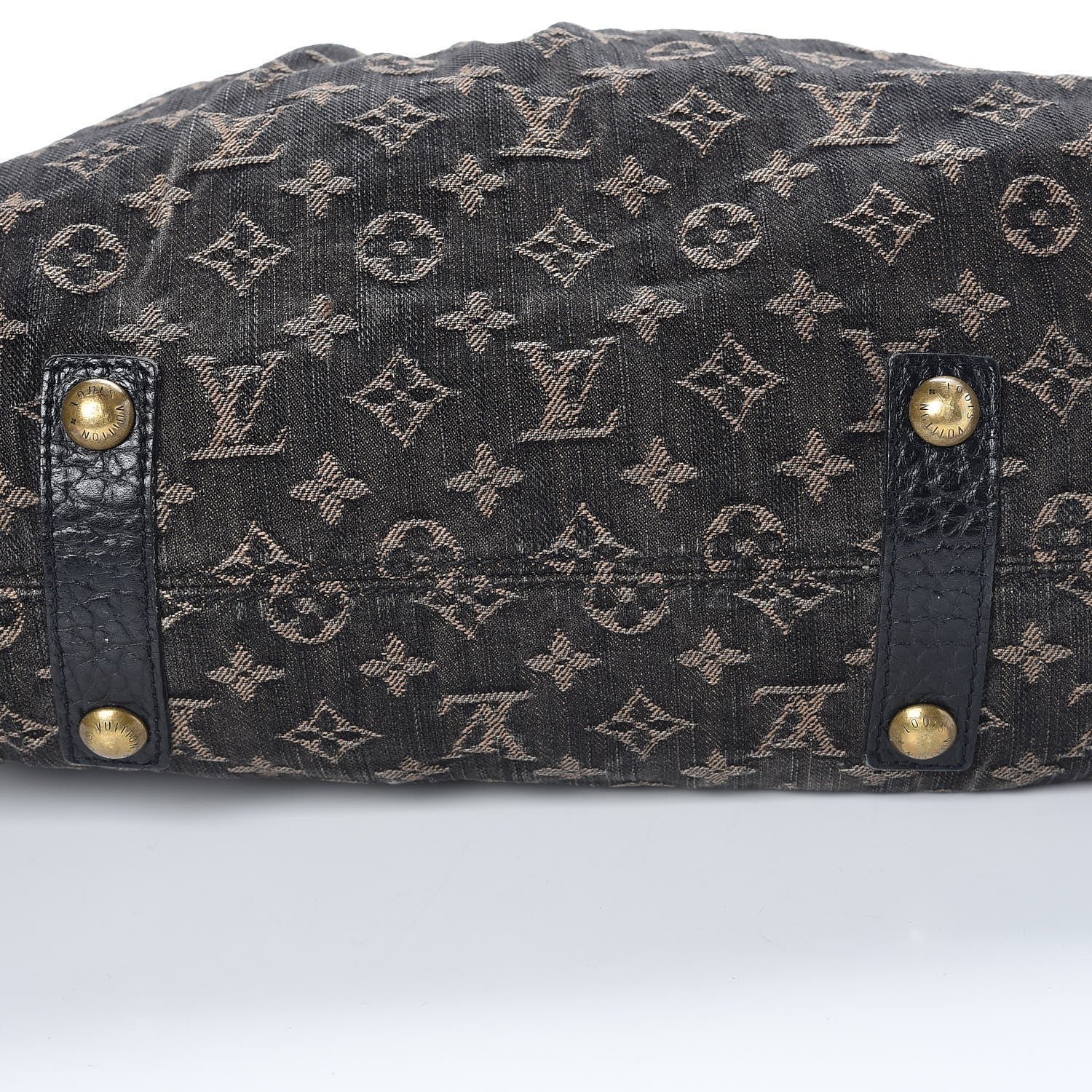 Louis Vuitton Denim Neo Cabby GM Black 12 of 13