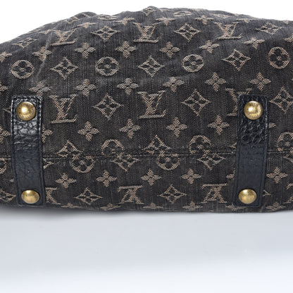 Louis Vuitton Denim Neo Cabby GM Black 12 of 13