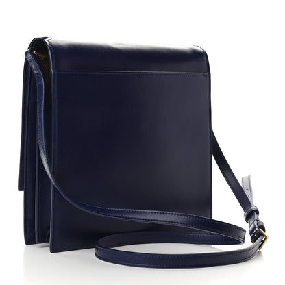 Saint Laurent Calfskin Sao Shoulder Bag Saphir 2 of 8
