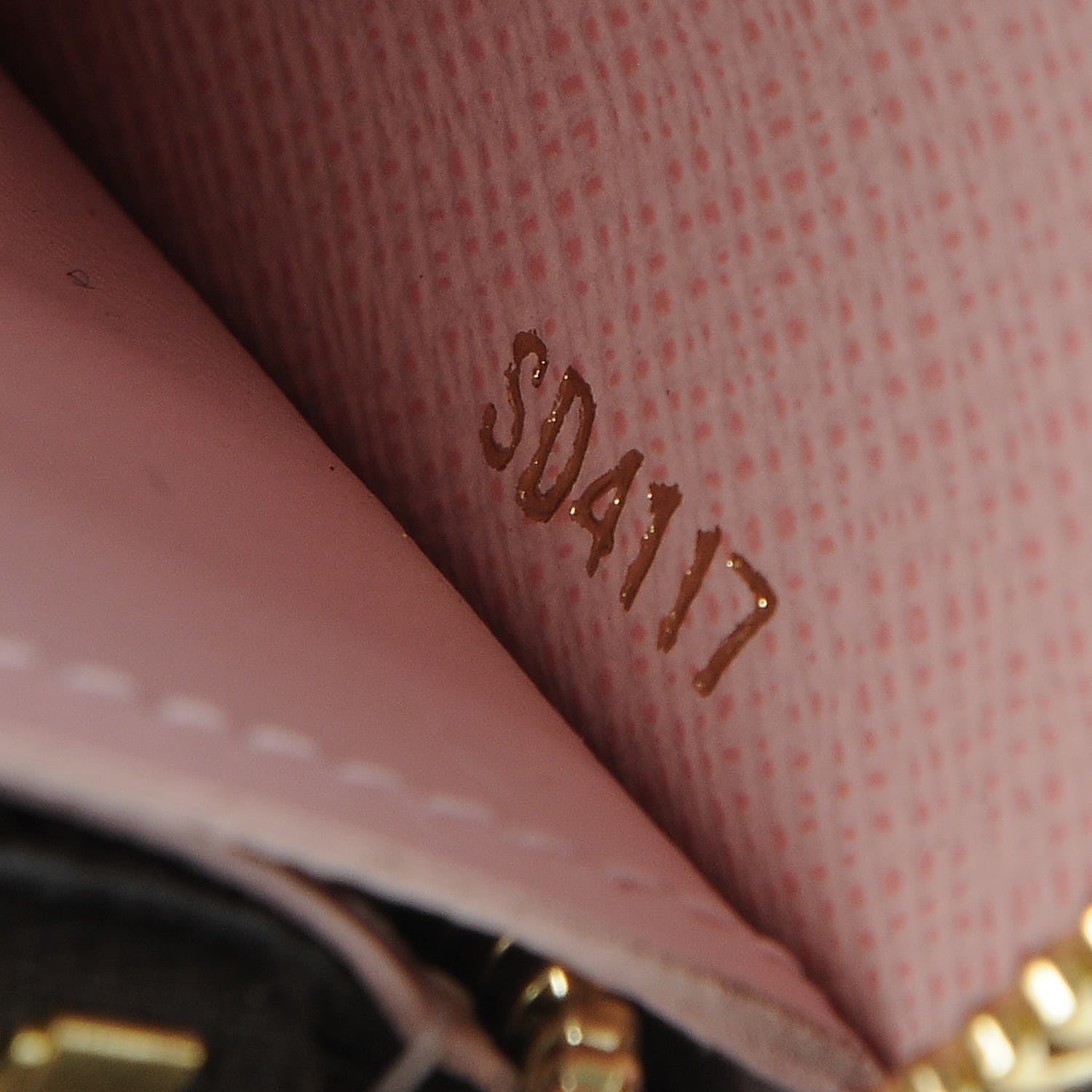 Louis Vuitton Monogram Clemence Wallet Rose Ballerine 7 of 8