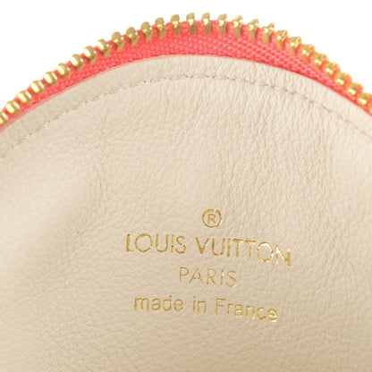 Louis Vuitton Vernis Trunks and Bags Porte-Monnaie Round Coin Purse Coral 4 of 5