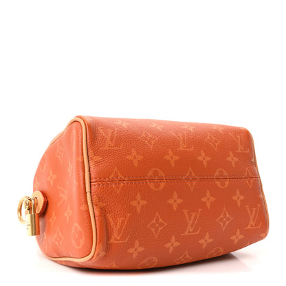 Louis Vuitton Calfskin Monogram Speedy P9 Bandouliere 20 Ochre 6 of 11