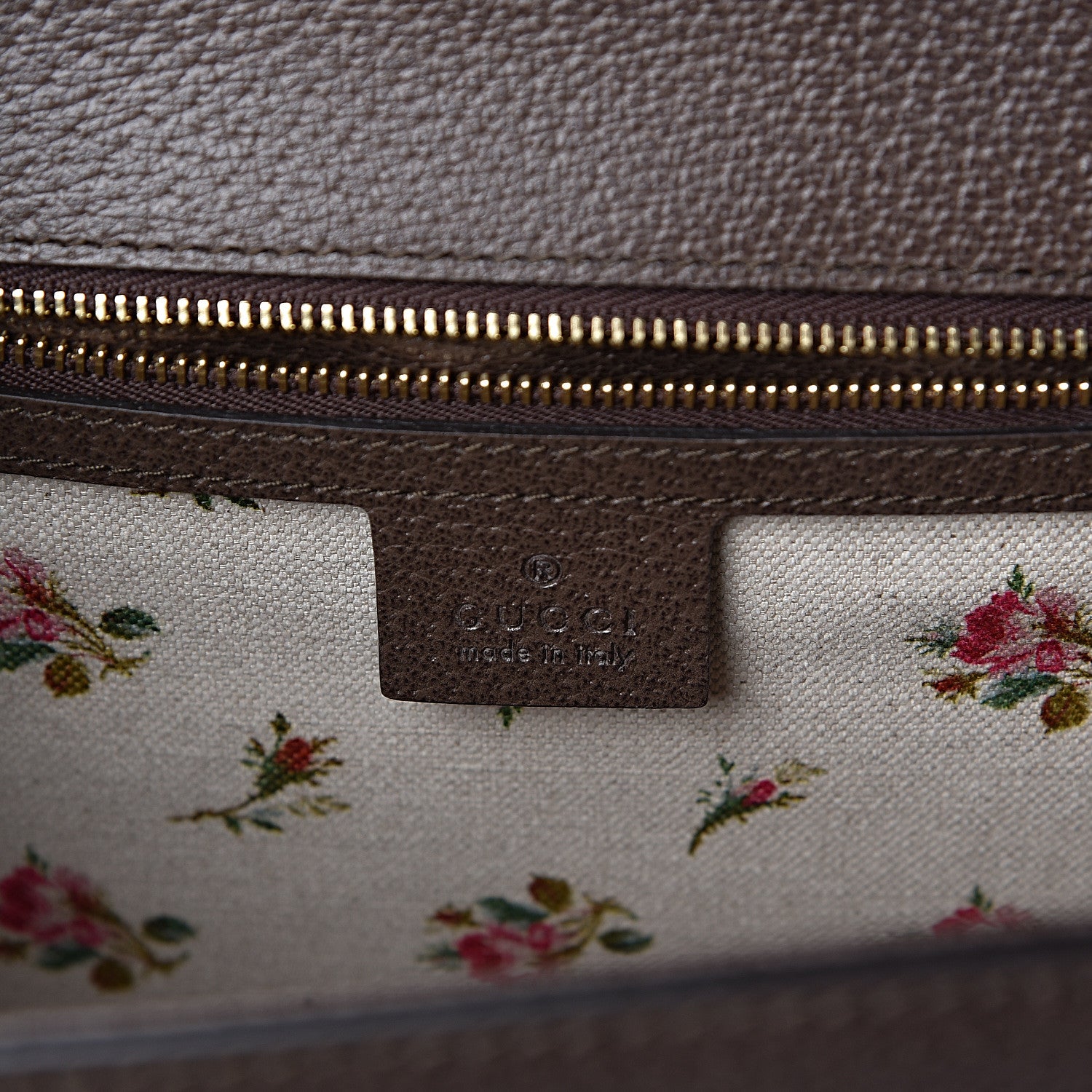 Gucci Calfskin Embroidered Medium Sylvie Top Handle Bag New Acero Multicolor 6 of 10