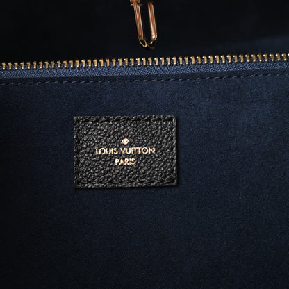 Louis Vuitton Empreinte Monogram Giant Neverfull MM Black 6 of 9