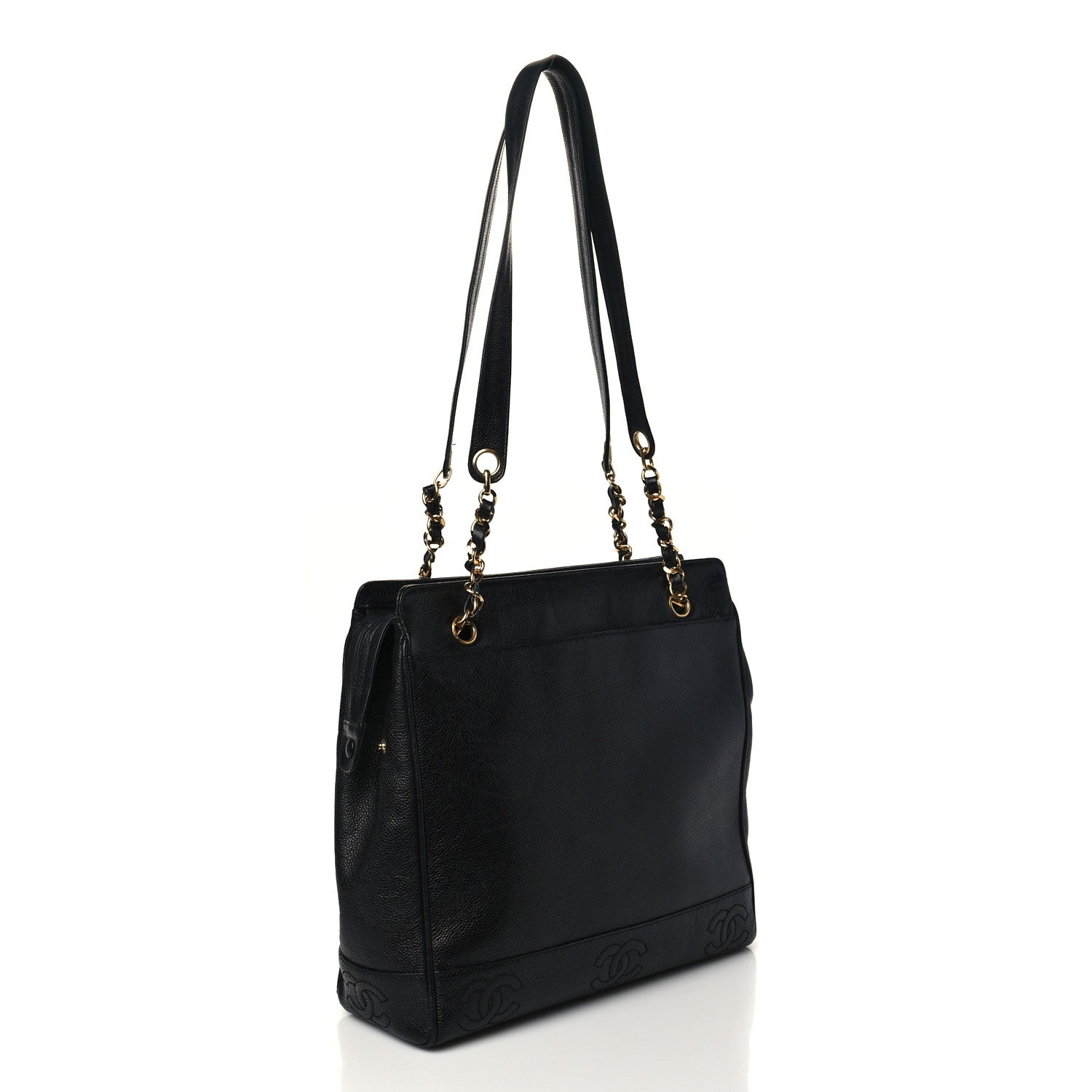 Chanel Caviar Shoulder Bag Black 2 of 11