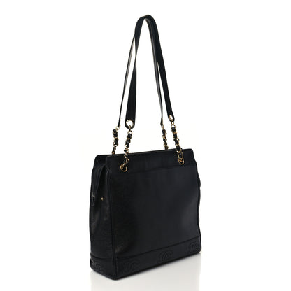 Chanel Caviar Shoulder Bag Black 2 of 11
