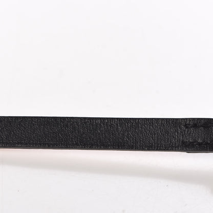 Hermes Chamonix Hapi 3MM Triple Tour Wrap Bracelet S Black 6 of 7
