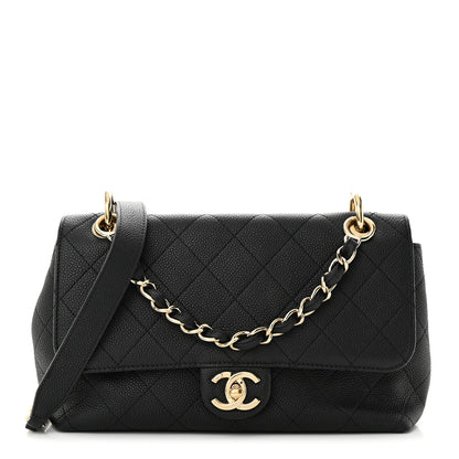 Chanel Caviar Quilted City Walk Flap Black 1 of 13