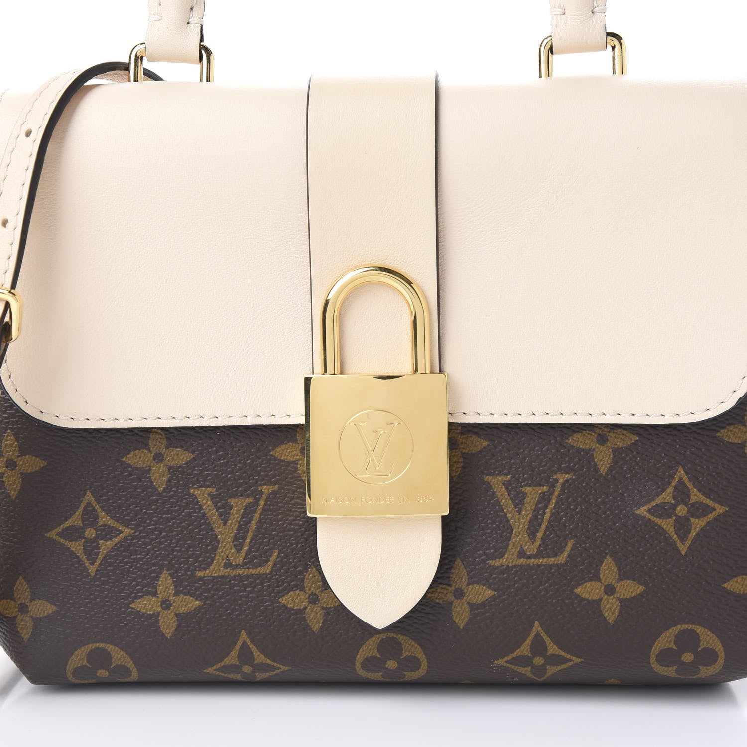 Louis Vuitton Monogram Locky BB Creme 9 of 10